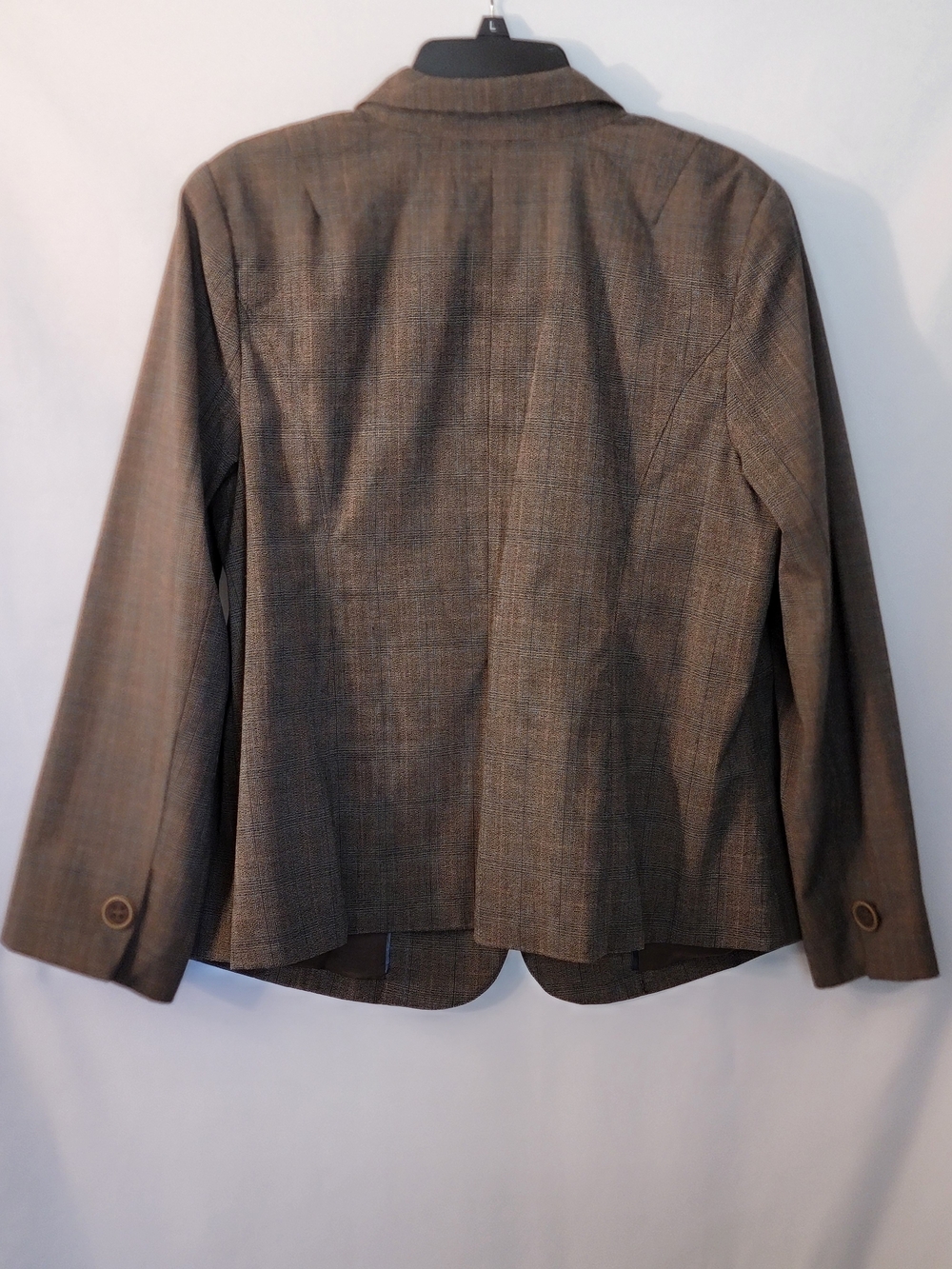 Lane Bryant Brown Plaid Blazer and Pants Set Size 20 - Picture 9 of 16